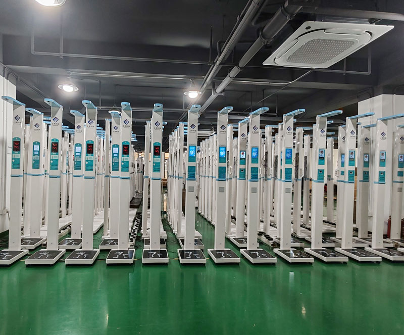 電子身高體重秤,上禾工廠實拍 電子身高體重秤,上禾工廠實拍