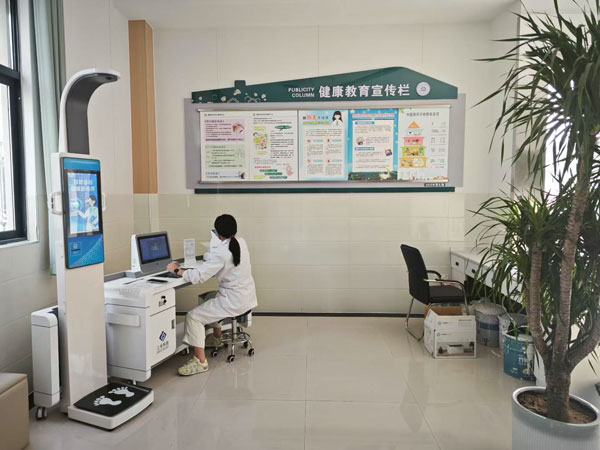 醫(yī)療健康一體機應(yīng)用現(xiàn)場