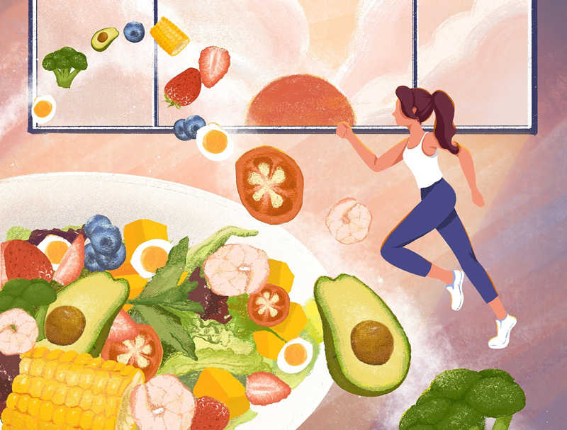 健康生活方式養成不易生病體質